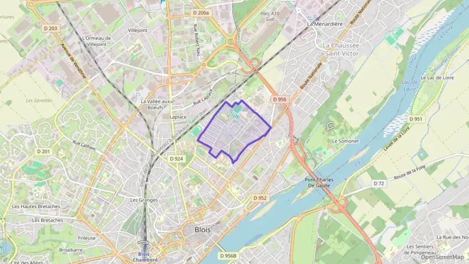 Maison 88 m² cinq pièces à vendre à Blois