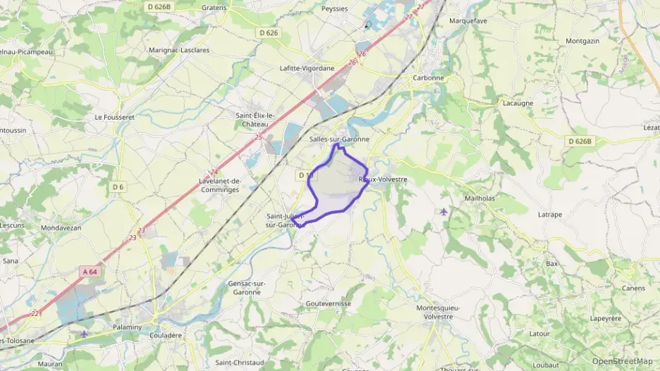 Maison 88 m² trois pièces à vendre à Rieux-Volvestre Maison 88 m² trois pièces à vendre à Rieux-Volvestre