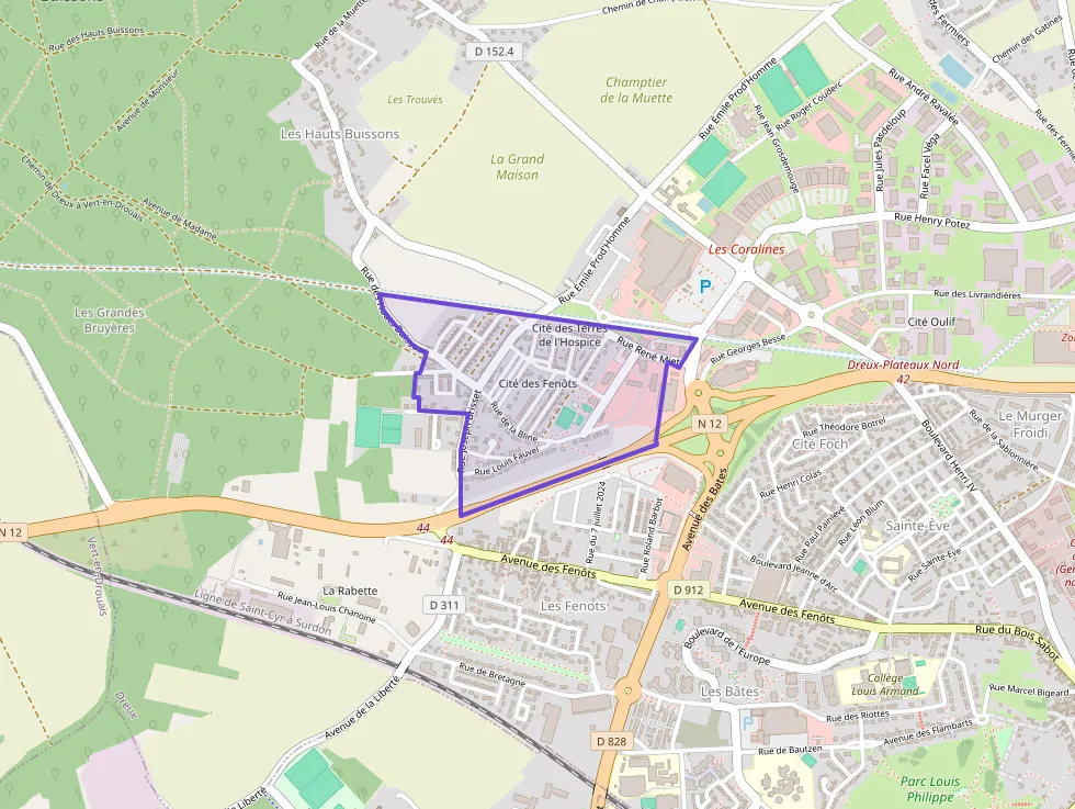 Maison 87 m² quatre pièces à vendre à Dreux