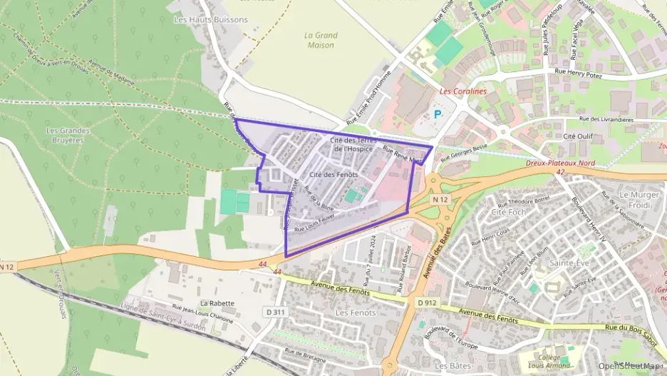 Maison 87 m² quatre pièces à vendre à Dreux