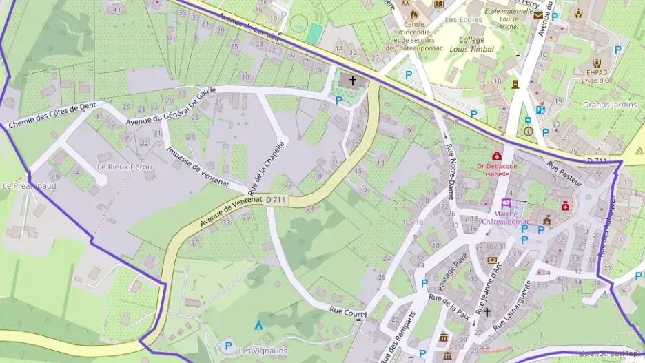 Maison 100 m² quatre pièces à vendre à Châteauponsac
