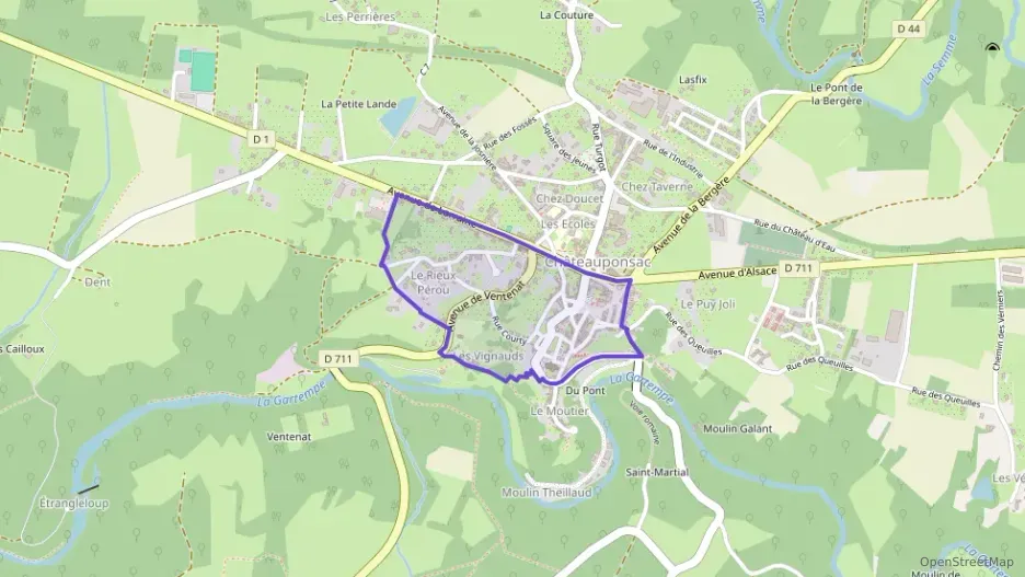 Maison 100 m² quatre pièces à vendre à Châteauponsac
