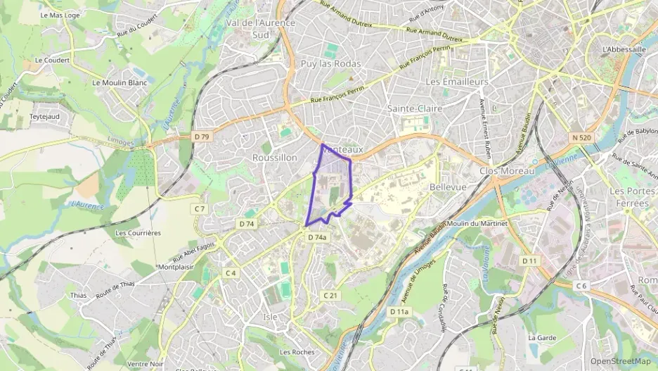 Maison 107 m² cinq pièces à vendre à Limoges Maison 107 m² cinq pièces à vendre à Limoges