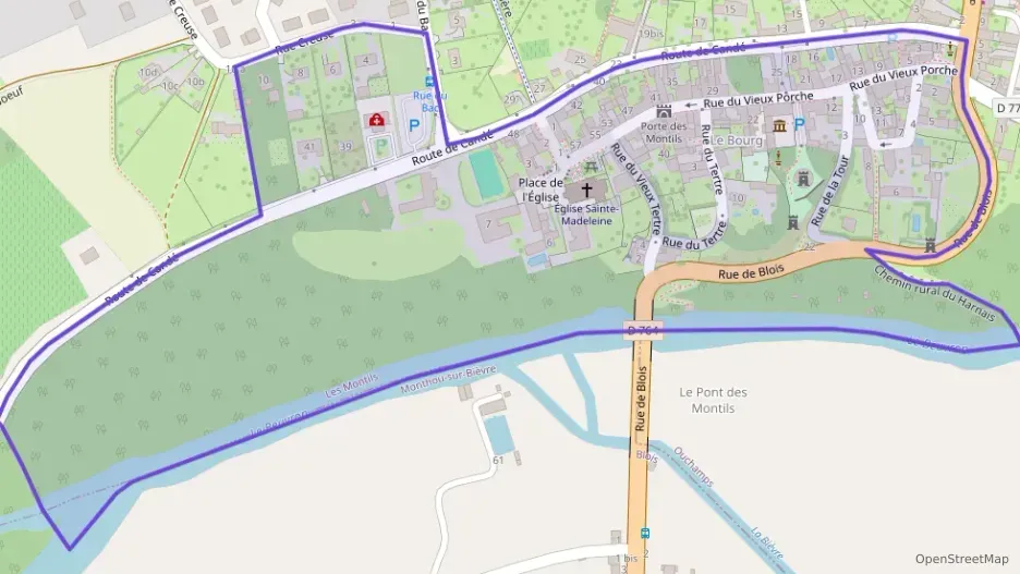 Maison 59 m² trois pièces à vendre à Les Montils