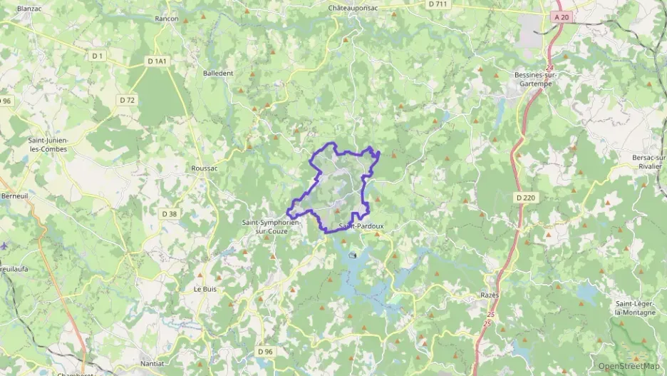 Maison 95 m² trois pièces à vendre à Saint-Pardoux-le-Lac