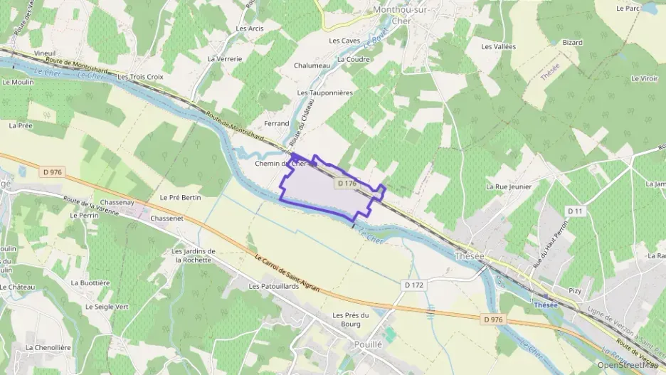 Maison 104 m² sept pièces à vendre à Monthou-sur-Cher