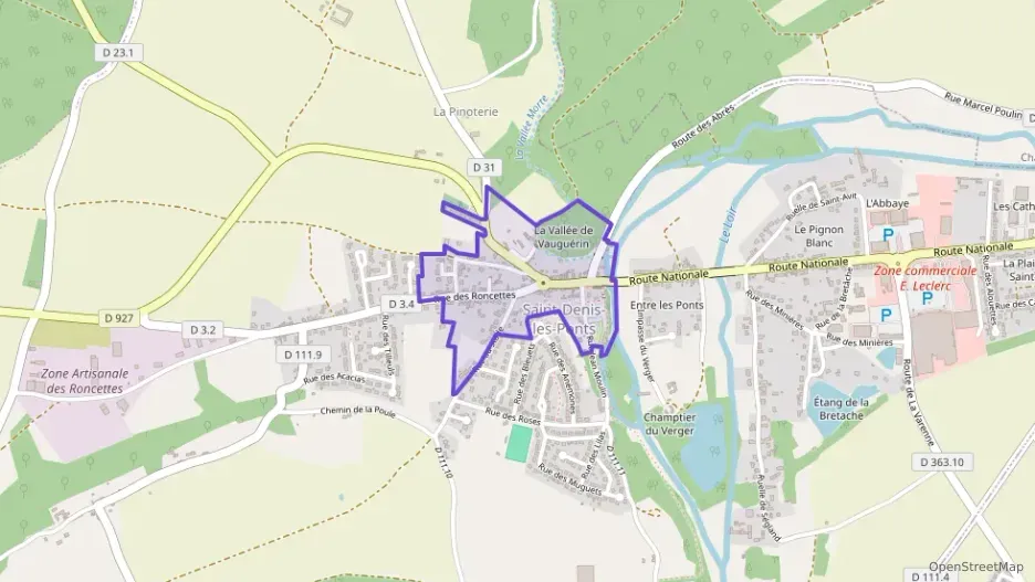 Maison 86 m² cinq pièces à vendre à Saint-Denis-Lanneray