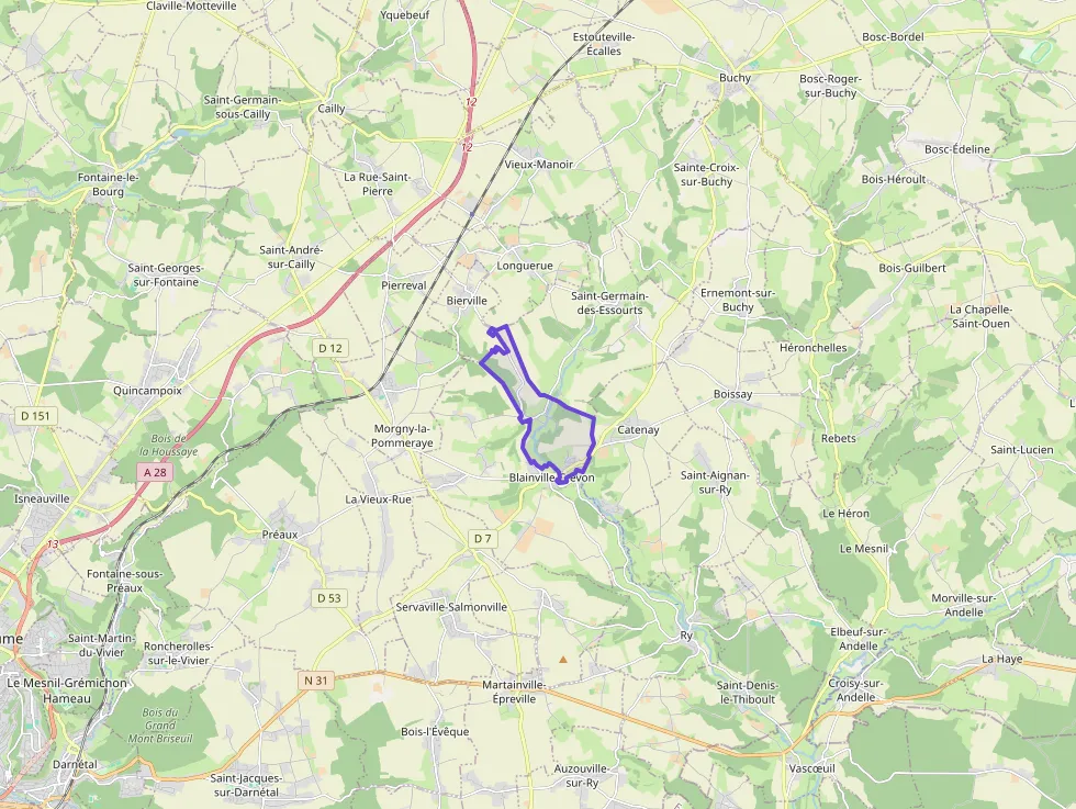 Maison 82 m² trois pièces à vendre à Blainville-Crevon