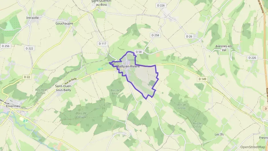 Maison 82 m² trois pièces à vendre à Bailly-en-Rivière Maison 82 m² trois pièces à vendre à Bailly-en-Rivière