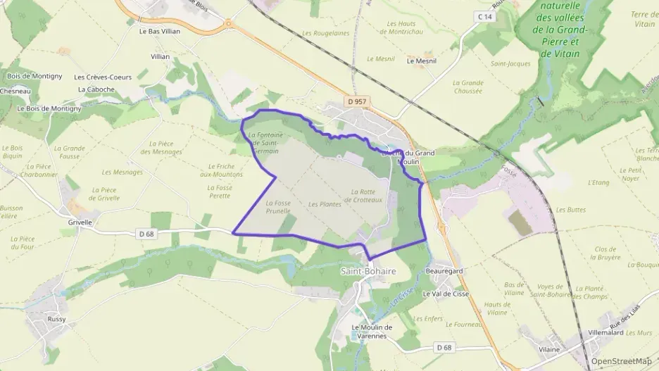 Maison 134 m² quatre pièces à vendre à Saint-Bohaire Maison 134 m² quatre pièces à vendre à Saint-Bohaire