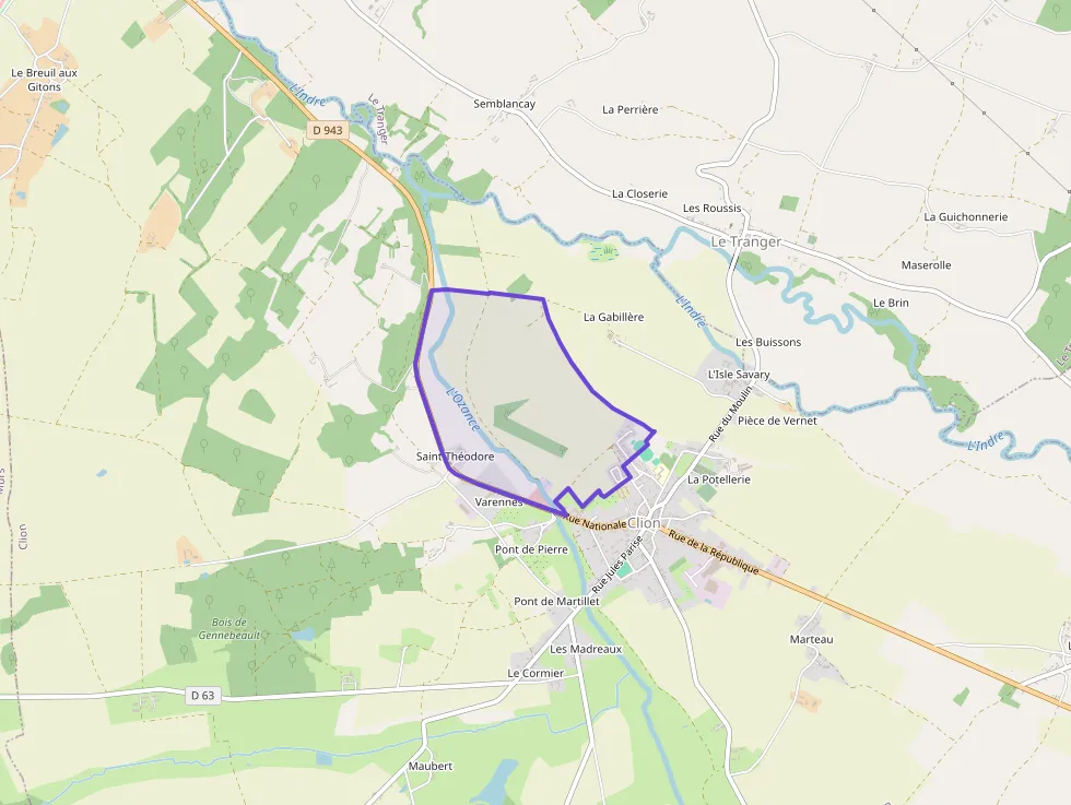 Maison 95 m² trois pièces à vendre à Clion