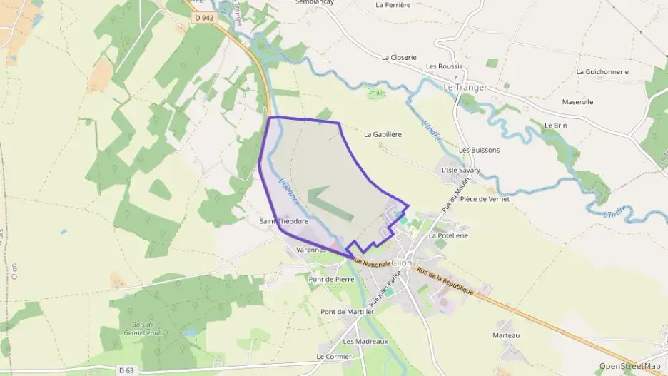 Maison 95 m² trois pièces à vendre à Clion Maison 95 m² trois pièces à vendre à Clion