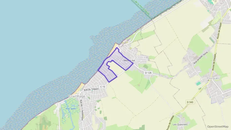Maison 75 m² trois pièces à vendre à Criel-sur-Mer