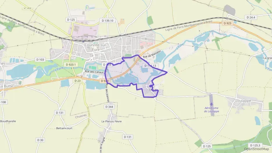 Maison 99 m² cinq pièces à vendre à Courville-sur-Eure Maison 99 m² cinq pièces à vendre à Courville-sur-Eure