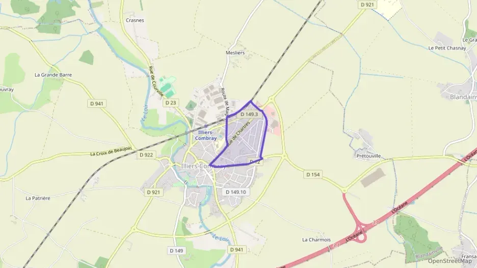 Maison 95 m² quatre pièces à vendre à Illiers-Combray Maison 95 m² quatre pièces à vendre à Illiers-Combray