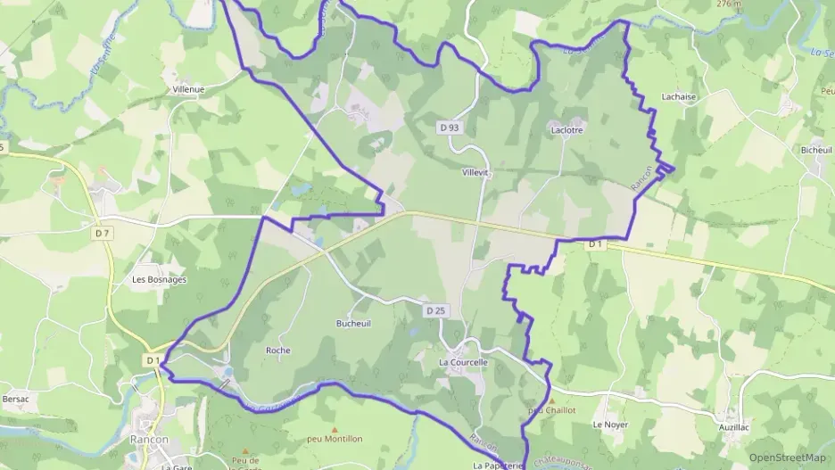 Maison 71 m² quatre pièces à vendre à Rancon