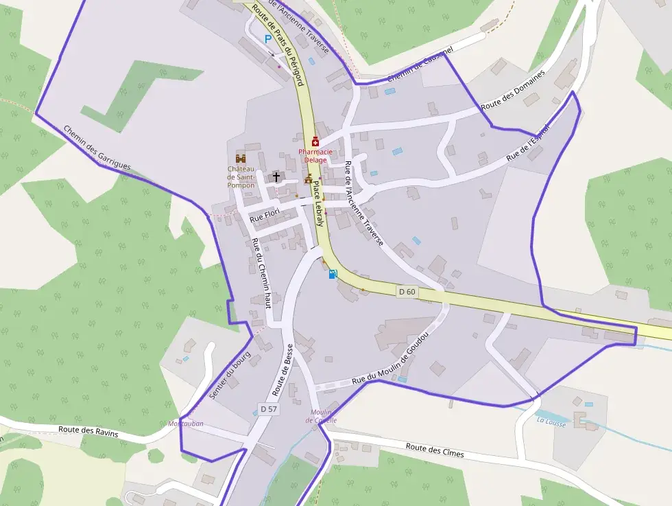 Maison 55 m² trois pièces à vendre à Saint-Pompon