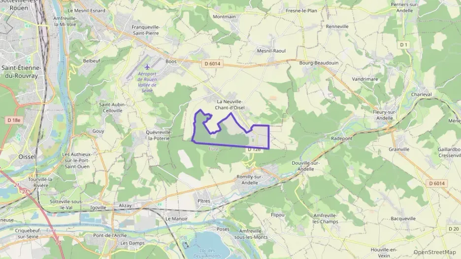 Maison 126 m² cinq pièces à vendre à La Neuville-Chant-d`Oisel