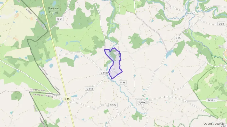 Maison 120 m² trois pièces à vendre à Lignac Maison 120 m² trois pièces à vendre à Lignac