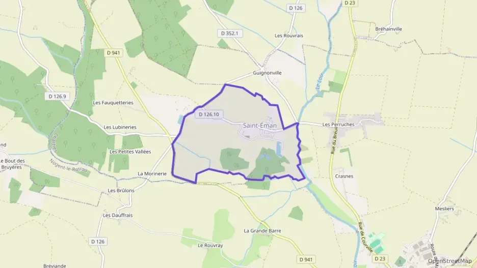 Maison 100 m² quatre pièces à vendre à Saint-Éman