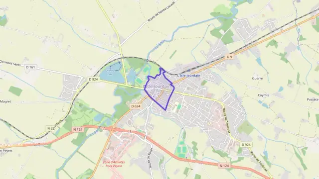 Maison 90 m² quatre pièces à vendre à L`Isle-Jourdain