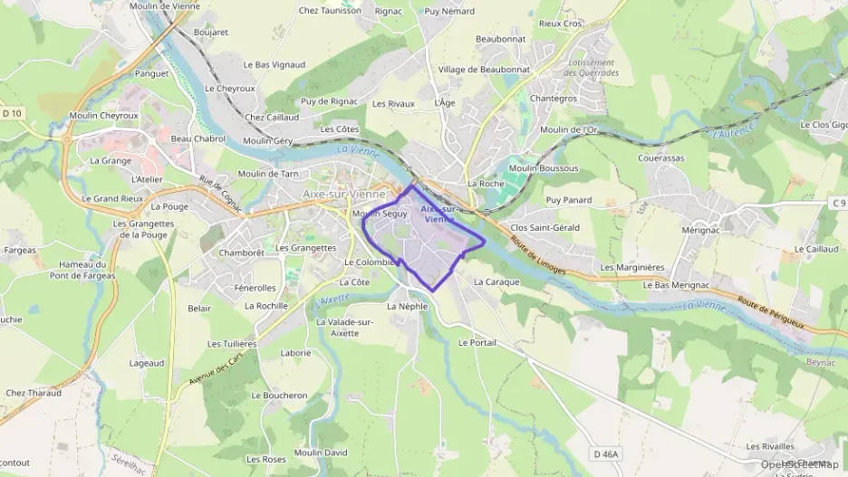 Maison 77 m² trois pièces à vendre à Aixe-sur-Vienne Maison 77 m² trois pièces à vendre à Aixe-sur-Vienne