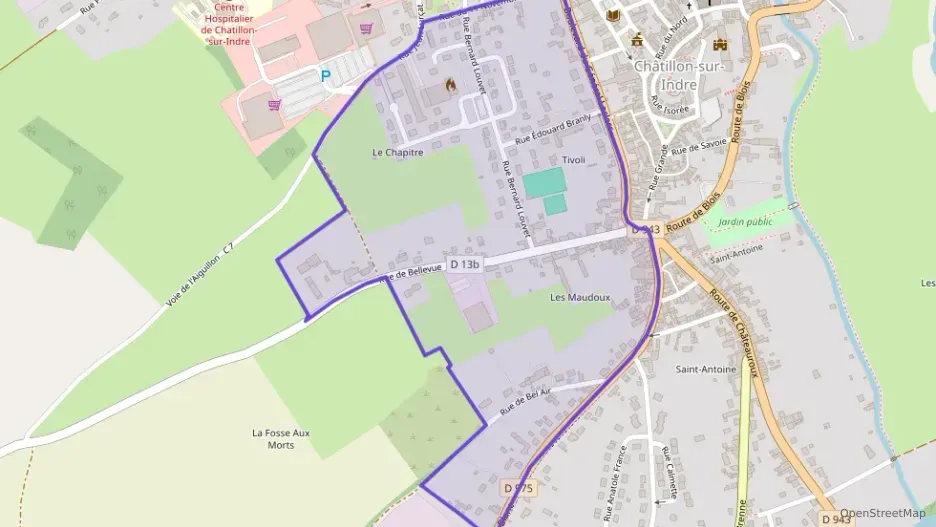 Maison 88 m² trois pièces à vendre à Châtillon-sur-Indre