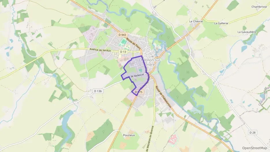 Maison 88 m² trois pièces à vendre à Châtillon-sur-Indre