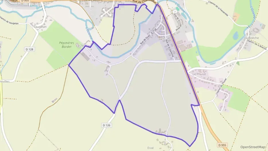 Maison 78 m² quatre pièces à vendre à Yèvres Maison 78 m² quatre pièces à vendre à Yèvres