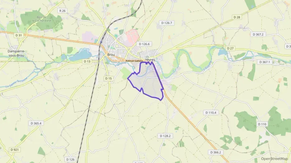 Maison 78 m² quatre pièces à vendre à Yèvres Maison 78 m² quatre pièces à vendre à Yèvres