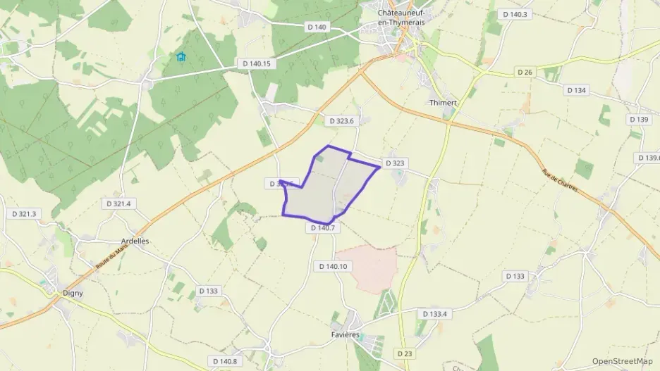 Maison 120 m² cinq pièces à vendre à Thimert-Gâtelles Maison 120 m² cinq pièces à vendre à Thimert-Gâtelles