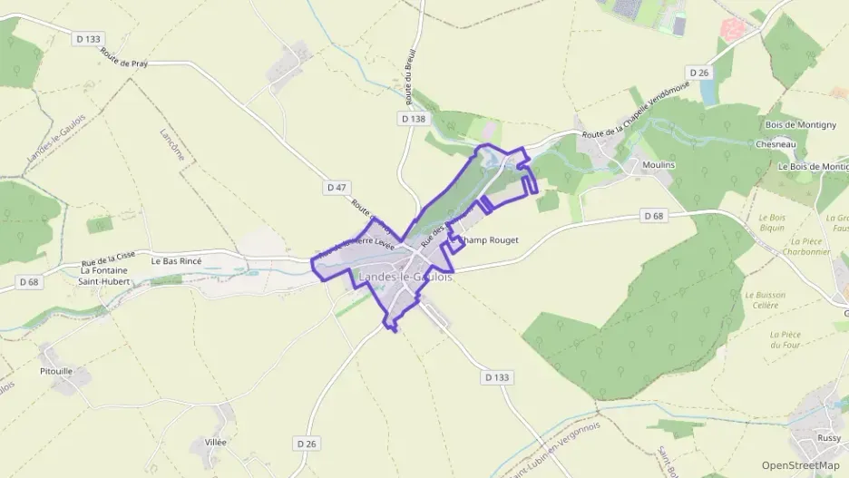 Maison 101 m² quatre pièces à vendre à Landes-le-Gaulois