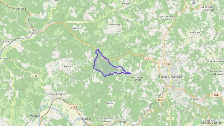 Maison 110 m² cinq pièces à vendre à Saint-André-d`Allas