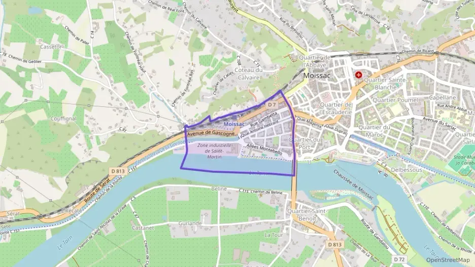 Maison 73 m² trois pièces à vendre à Moissac Maison 73 m² trois pièces à vendre à Moissac