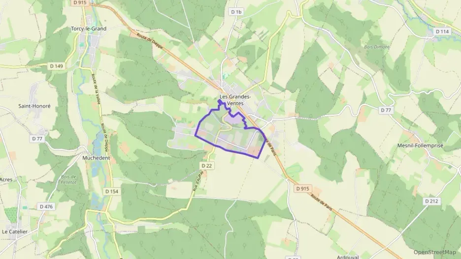 Maison 75 m² deux pieces à vendre à Les Grandes-Ventes Maison 75 m² deux pieces à vendre à Les Grandes-Ventes