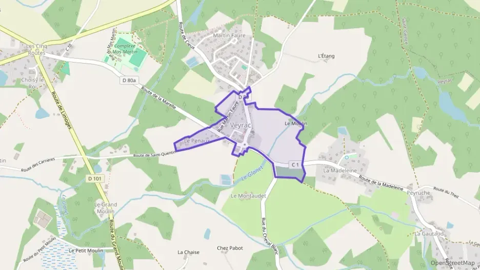 Maison 113 m² cinq pièces à vendre à Veyrac Maison 113 m² cinq pièces à vendre à Veyrac