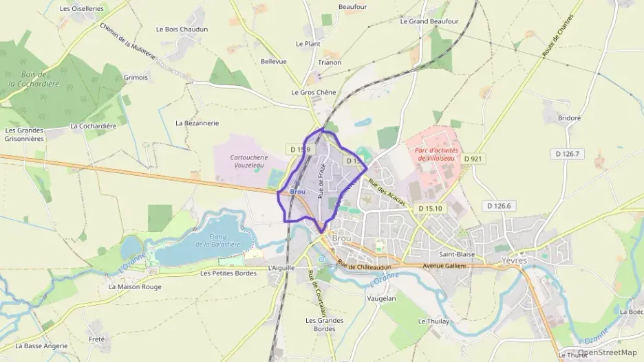 Maison 54 m² trois pièces à vendre à Brou Maison 54 m² trois pièces à vendre à Brou