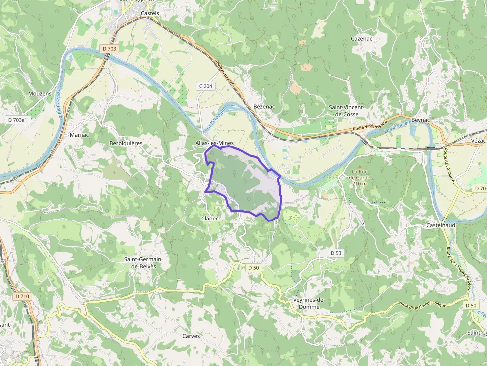 Maison 55 m² deux pieces à vendre à Allas-les-Mines