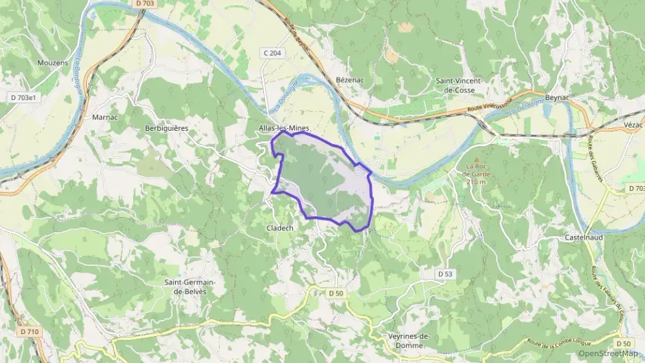 Maison 55 m² deux pieces à vendre à Allas-les-Mines