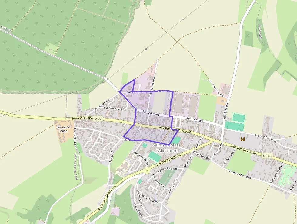 Maison 51 m² trois pièces à vendre à Saint-Nicolas-d`Aliermont