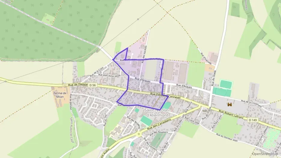 Maison 51 m² trois pièces à vendre à Saint-Nicolas-d`Aliermont Maison 51 m² trois pièces à vendre à Saint-Nicolas-d`Aliermont