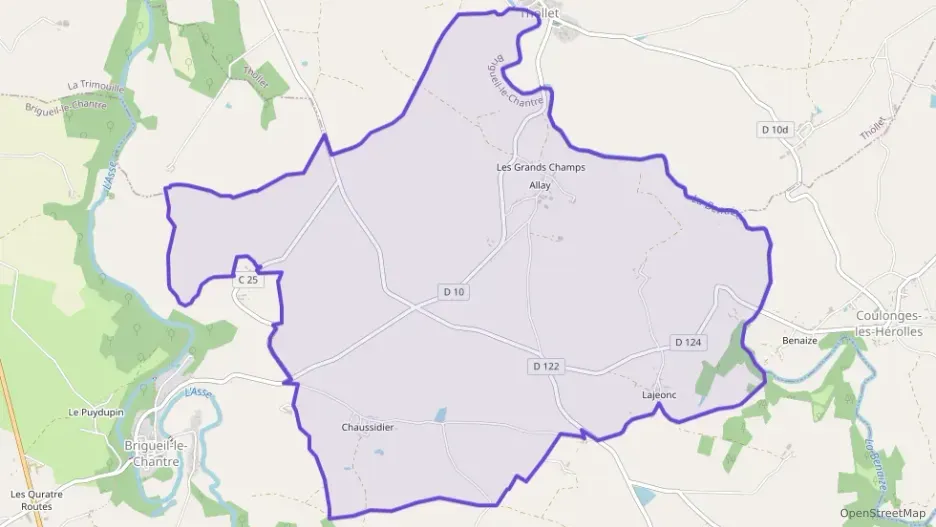 Maison 48 m² deux pieces à vendre à Brigueil-le-Chantre