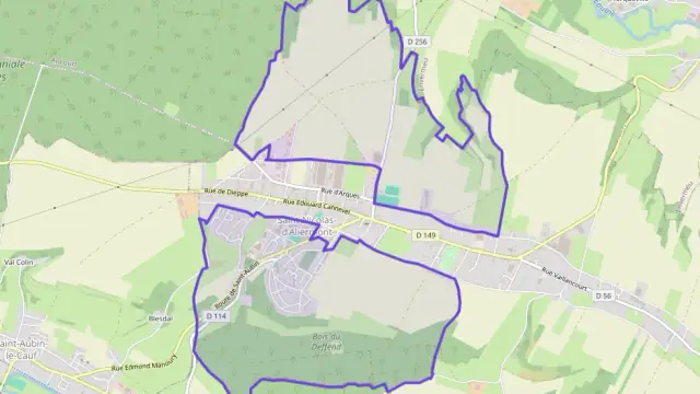 Maison 64 m² quatre pièces à vendre à Saint-Nicolas-d`Aliermont