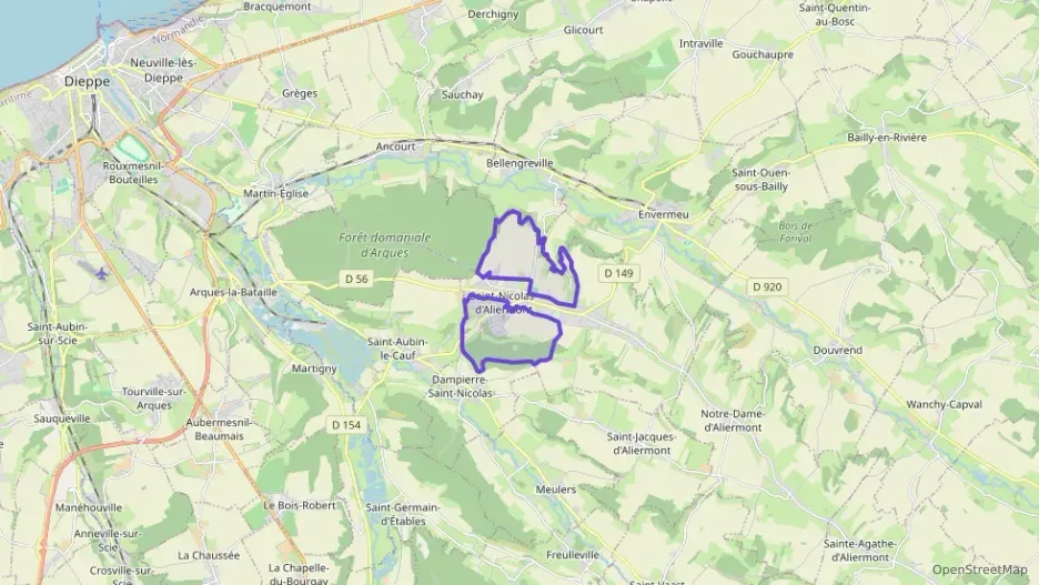 Maison 64 m² quatre pièces à vendre à Saint-Nicolas-d`Aliermont Maison 64 m² quatre pièces à vendre à Saint-Nicolas-d`Aliermont