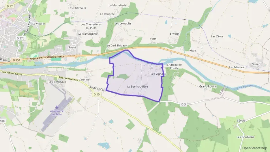 Maison 210 m² sept pièces à vendre à Le Blanc