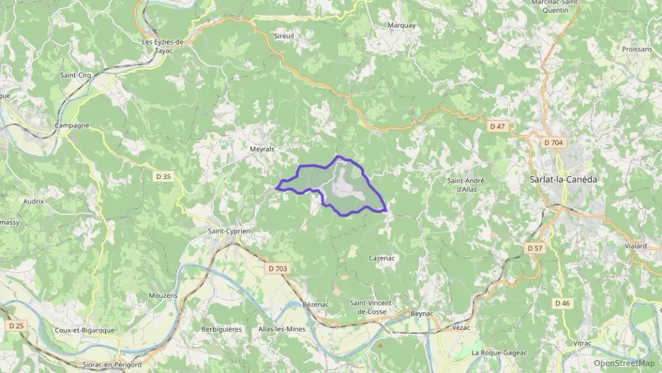 Maison 58 m² trois pièces à vendre à Castels et Bézenac Maison 58 m² trois pièces à vendre à Castels et Bézenac