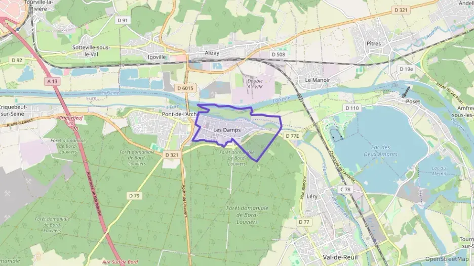 Maison 117 m² quatre pièces à vendre à Les Damps Maison 117 m² quatre pièces à vendre à Les Damps