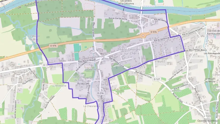 Maison 100 m² quatre pièces à vendre à Saint-Georges-sur-Cher