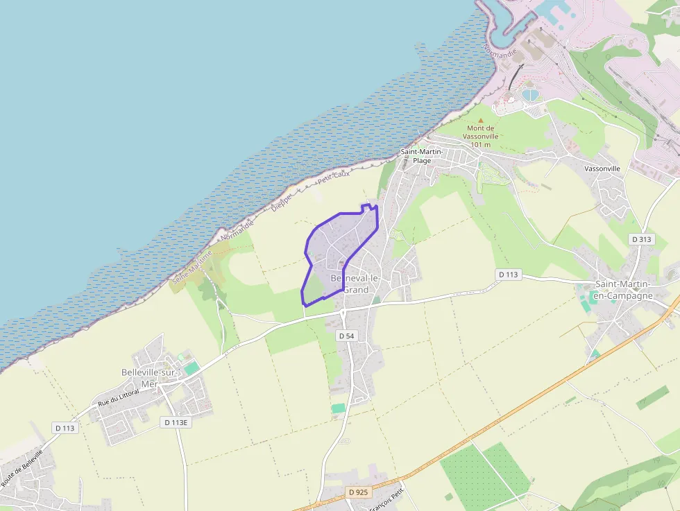 Maison 85 m² quatre pièces à vendre à Petit-Caux