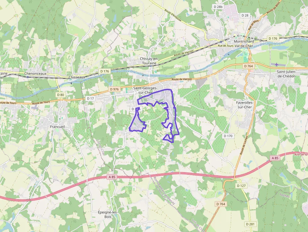 Maison 87 m² trois pièces à vendre à Saint-Georges-sur-Cher